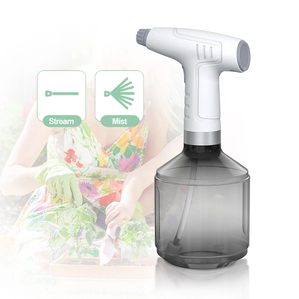 Watering Garden Lithium Ion Rechargeable Battery Electric Atomizing Sprayer For Office