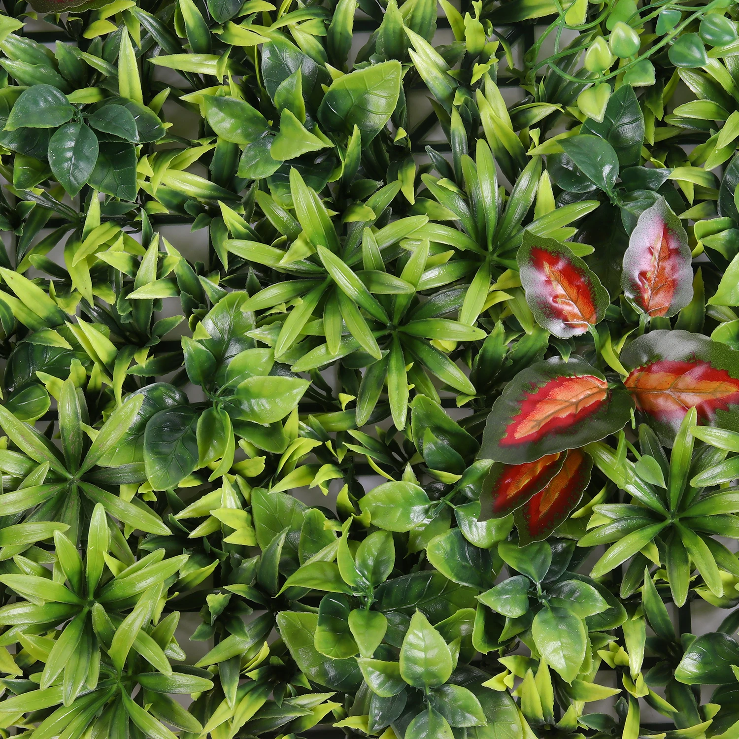  Topiary панели из бокса рулон живой изгороди искусственные листья настенная трава украшение для стен зеленая вертикальная