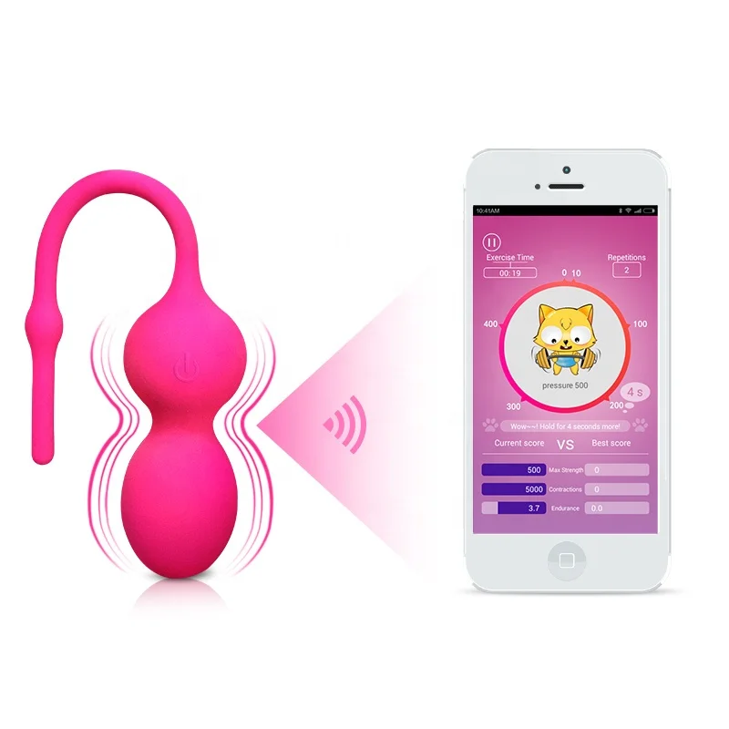 Amazon Top Selling Silicone Vagina Exercises Woman Sex Toys Remote Control app love Eggs Vibrator Kegel Balls