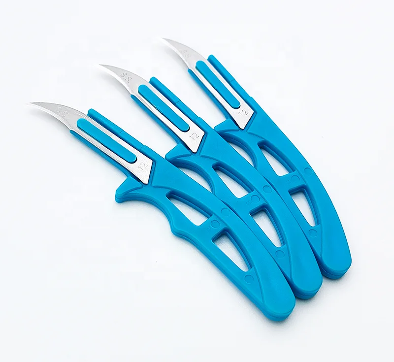 Veterinarians Use Stainless Steel Scalpels for Castrating Animals