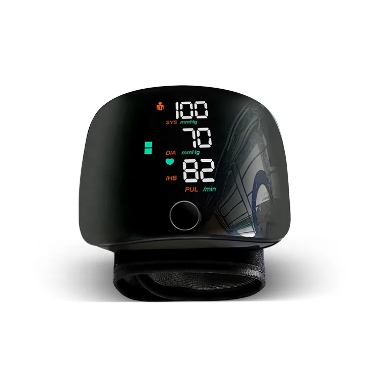 High Quality Portable Heart Rate Monitor And IHB Detector Wrist Blood Pressure Machine Ce Approved