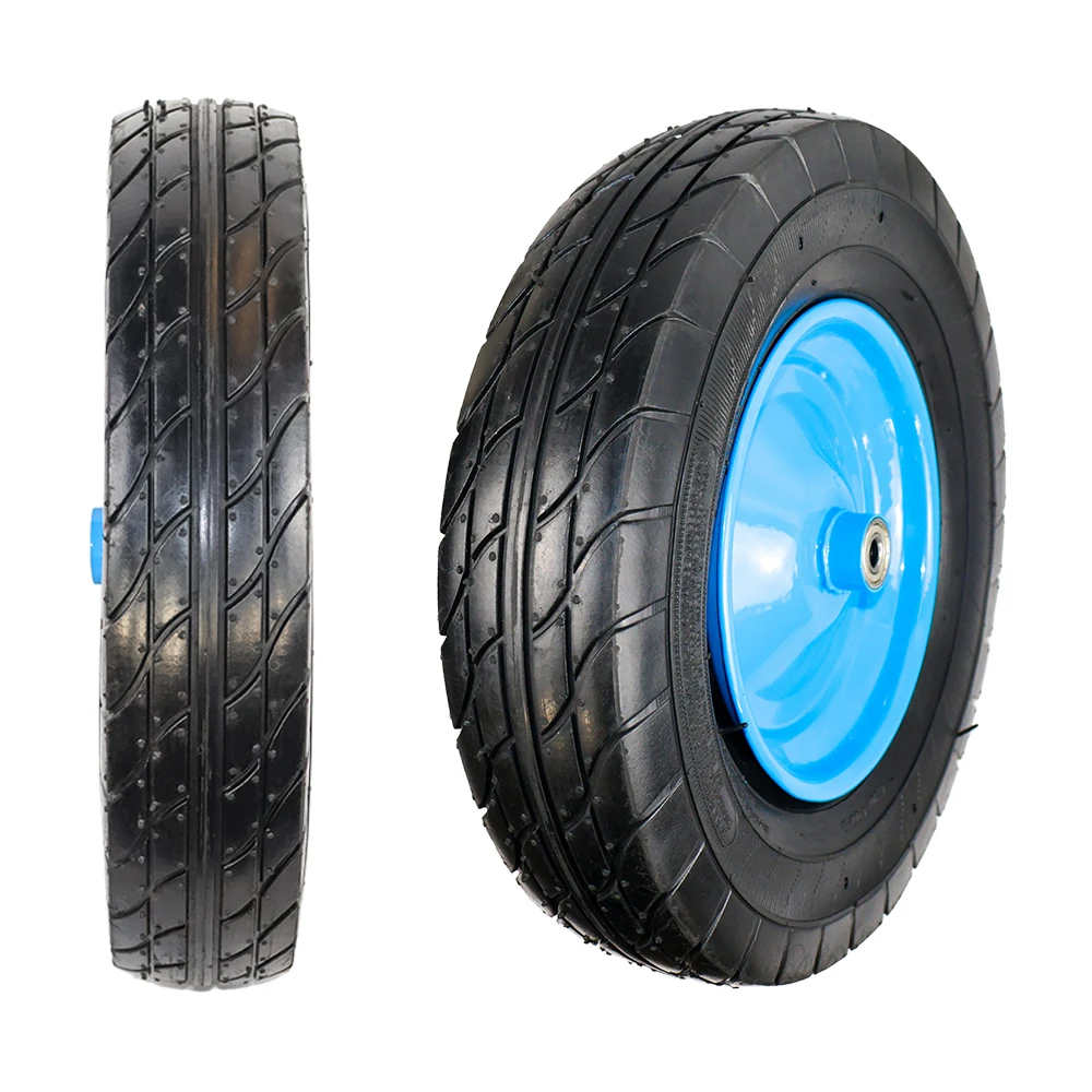 4.80-4.00-8  wheelbarrow wheel pneumatic tire line Trolley wheel pneumatic tire Inflatable wheel