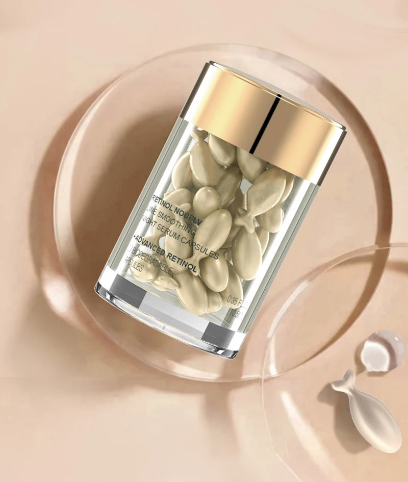 Beauty Skin Care Cosmetic Firming Brightening Retinol Serum Capsule Face Care Anti-Aging Face Serum