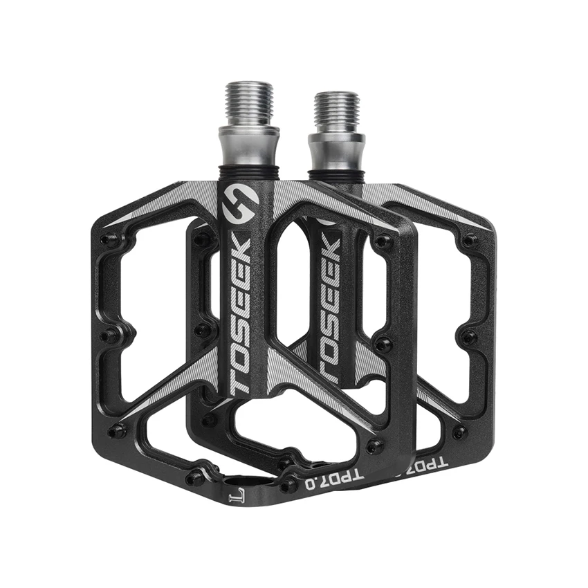 TOSEEK TPD7.0 2 Bearings Bike Pedal Anti-slip Footboard Bearing Quick Release Bicycle Pedal Aluminum Alloy Bike Pedals
