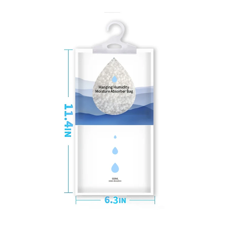 Calcium chloride Hanging Humidity Moisture Absorber Dehumidifier Damp Bag