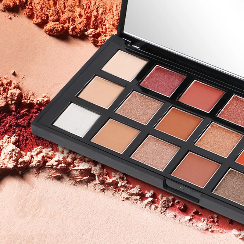 cheap Custom Cosmetic High Quality Palette Eyeshadow Makeup Palette 21 Color glitter Eye shadow palette private label