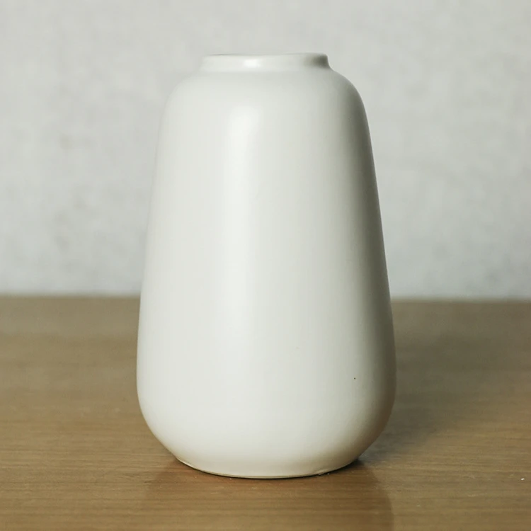 Minimalist black and white mini vase set flowers arrangement vase handmade vases home decoration