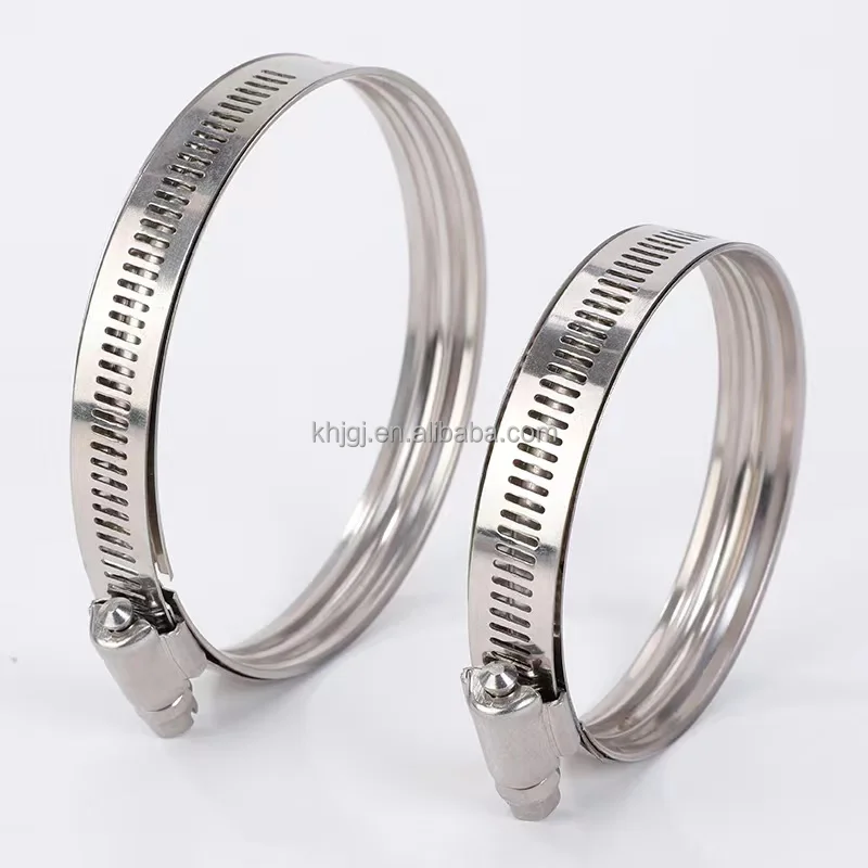 12.7mm/14.2mm band width Installs Easily  with inner ring American Type Hose Clamps