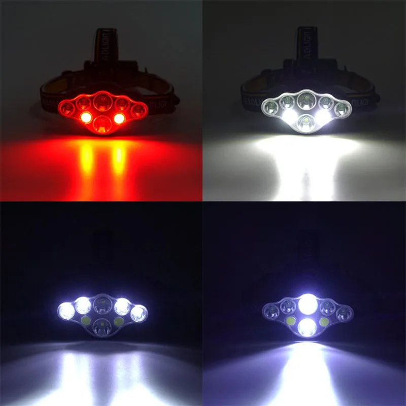 Factory Wholesale LED Headlight Torch Waterproof High Power USB Rechargeable Headlight Outdoor Hot Sale