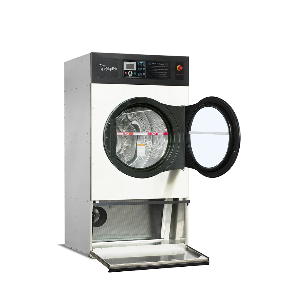 Industrial Commercial Hotel Laundry Electric or Gas Heating 15KG 20KG 25KG 30KG 35KG 50KG Laundry Machine with Dryer Machine