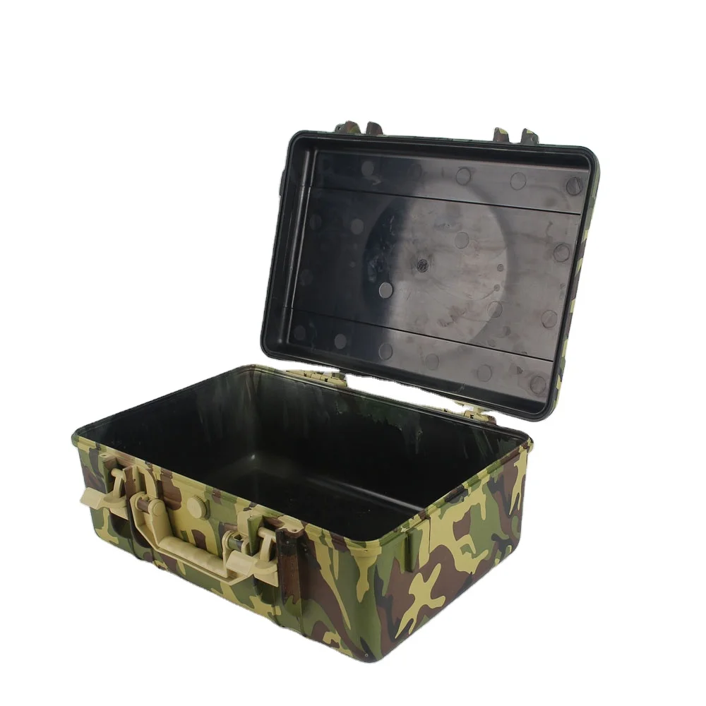 Waterproof Tool Hard Plastic Case  Camouflage Tool Case