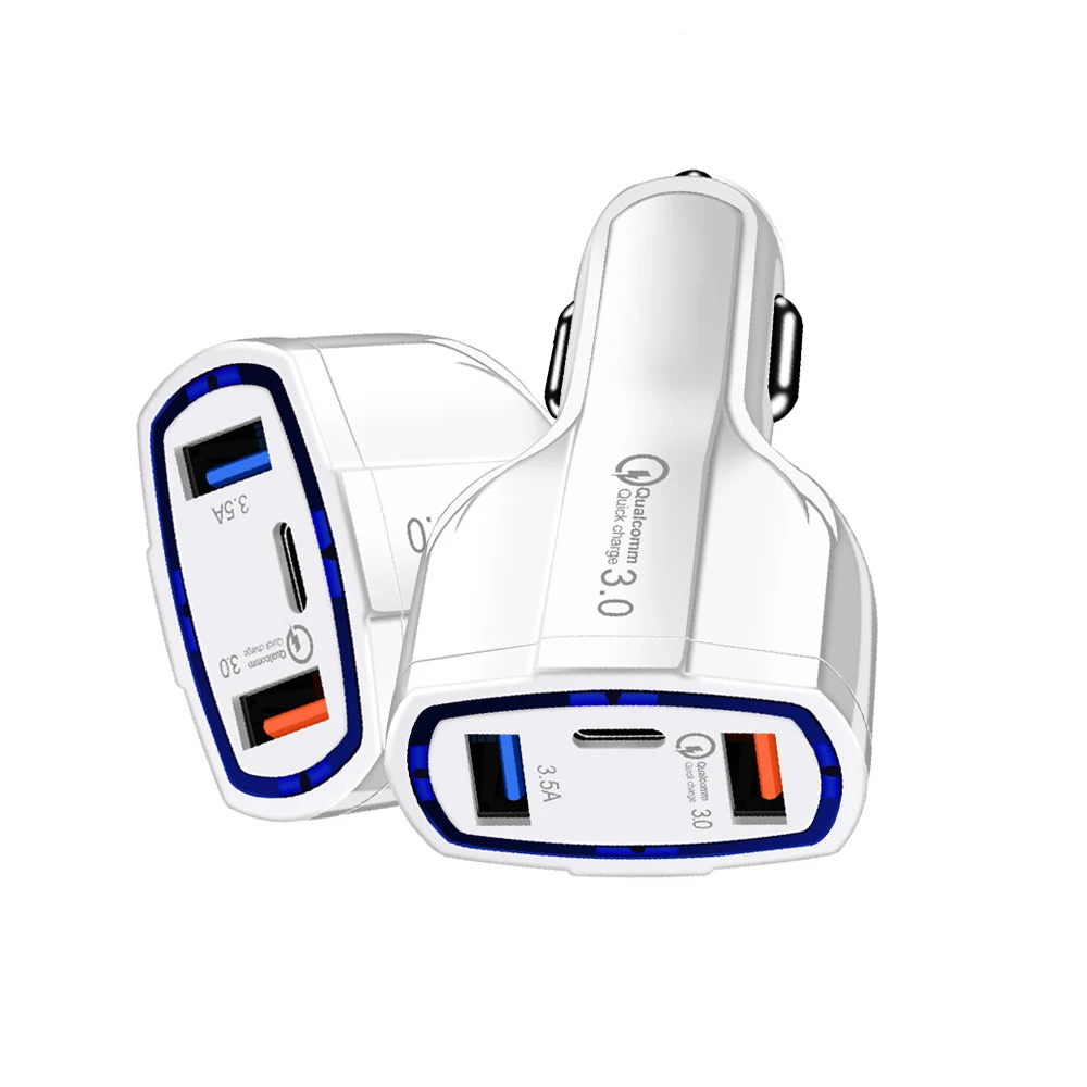 
SIPU best usb type c car charger 2.1 amp usb multi port car adapter 