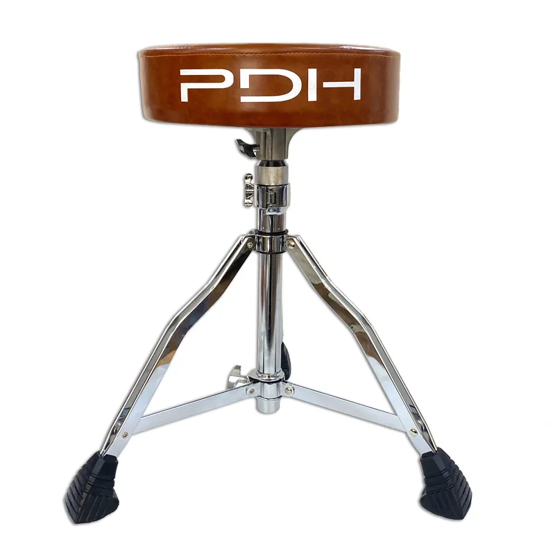 PDH Drum Throne ,Padded Drum Seat Portable Height Adjustable Drumming Stools with Anti-Slip Feet for Adults and Kids