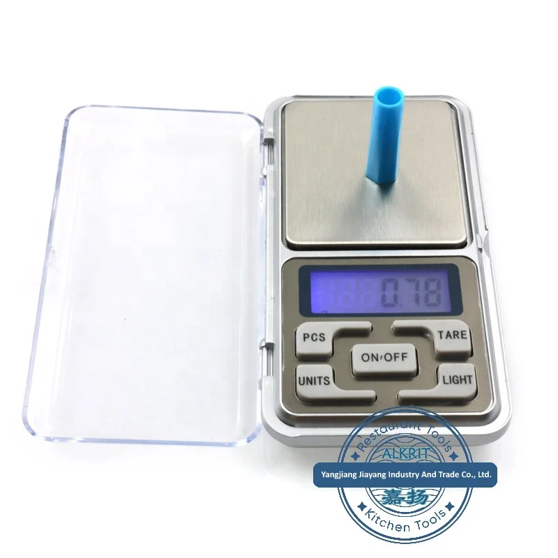 (ALEC-SC001) High-precision Battery Electronic Kitchen Scale Baking Scale 500g/0.01g Mini Pocket Grams Scale with LCD Display