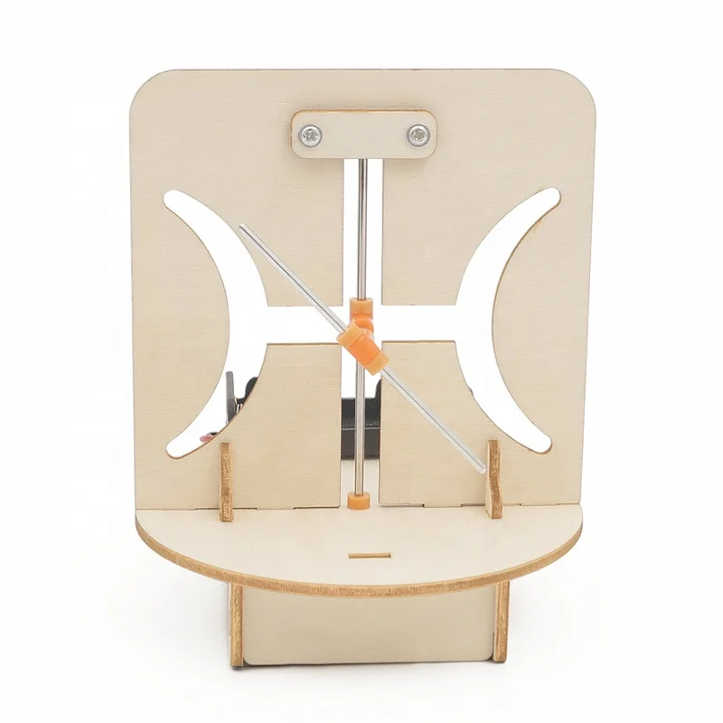 DIY wooden stem physics experiment science kits educational toy hyperbolic model