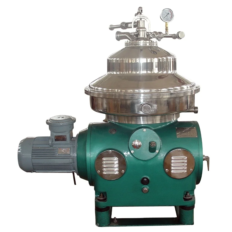 Centrifuge for Plant Essential Oil Separation 3-phase disc starch centrifugal separator