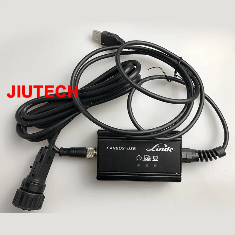 For Linde canbox DOCTOR diagnostic tool Forklift Diagnostic Tools 4 Pin Cable pathfinder forklift truck diagnostic scanner tool