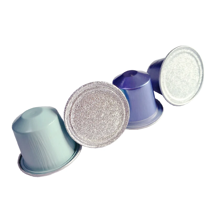 Hot Sales Colorful Nespresso Capsule/Empty Aluminum Foil Coffee Capsule