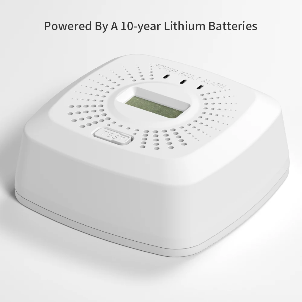 New Design China Carbon Monoxide Sensor And Smoke Alarm China Smoke And Carbon Monoxide Co Gas Alarm