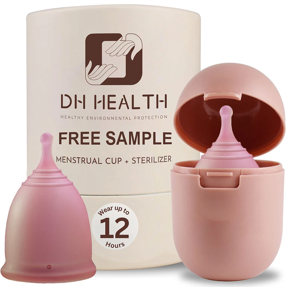 New Arrivals Long-Lasting Protection Menstrual Cups Medical Silicone