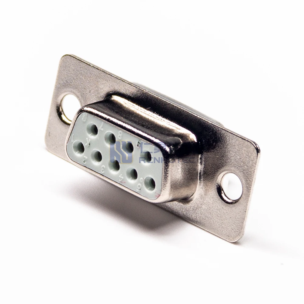 IP20 Solder Cup Stamped Pin Female PC Connector 9Pin DB D-SUB D SUB Dsub