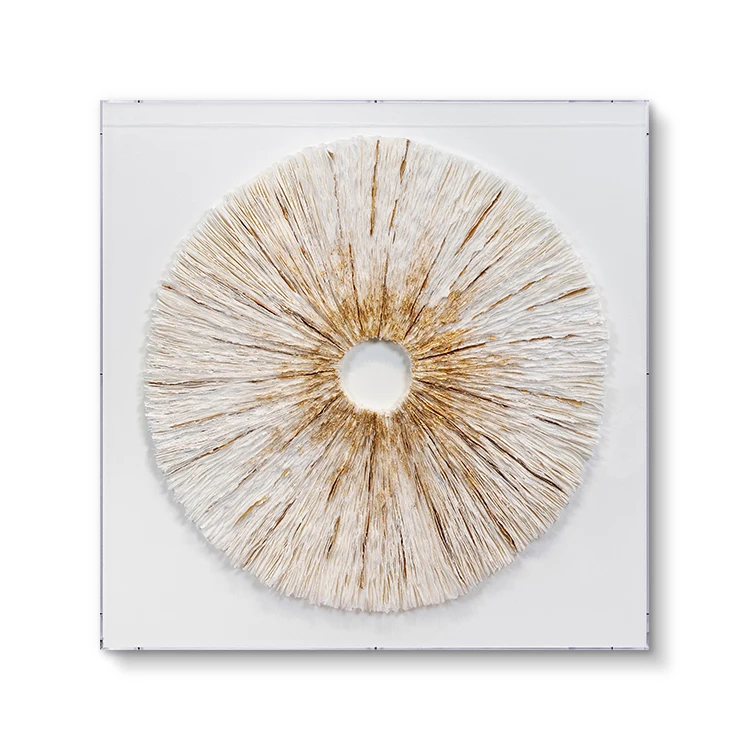 Luxury Home Decor Mixed Media Wall Art Handmade Paper Artwork 3D Painting Abstract Wall Decorations For Home