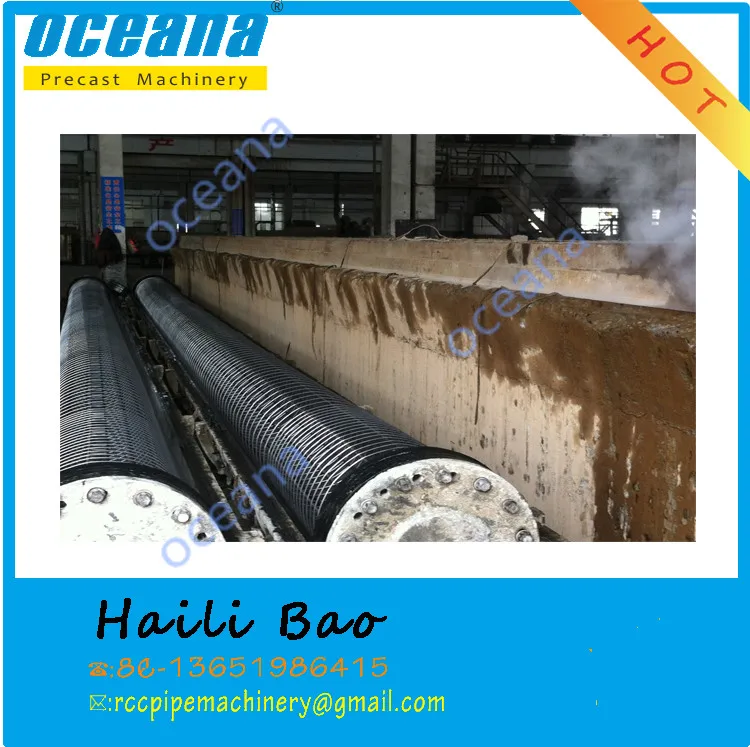 Centrifugal Spinning Cement Pipe making Machine, concrete pipe making mold