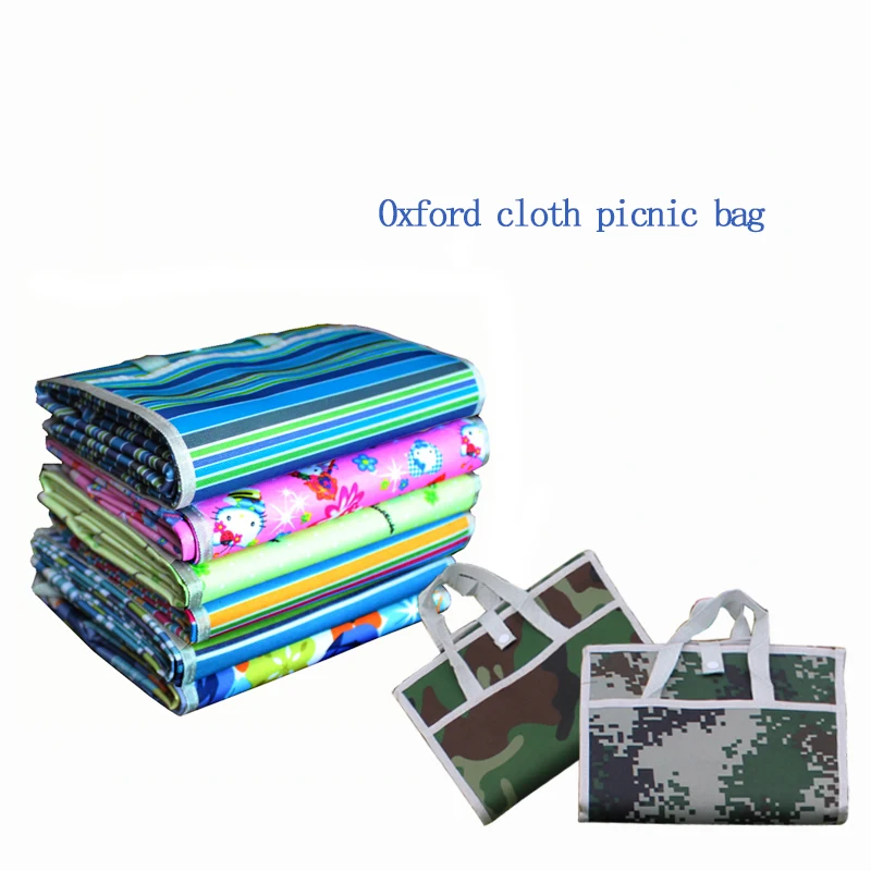 145*145 Portable Durable Beach Mat Picnic Bag Picnic Mat With Fold Up.