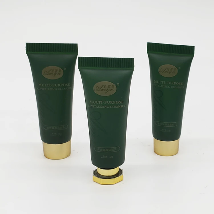 Plastic cosmetic tube with 45mm diameter for 120ml with flip-top cap