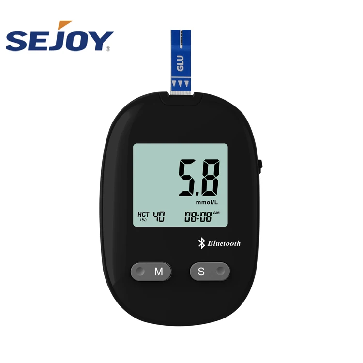 Ручной настраиваемый тестер уровня сахара в крови, быстрый контроль, умный глюкометр