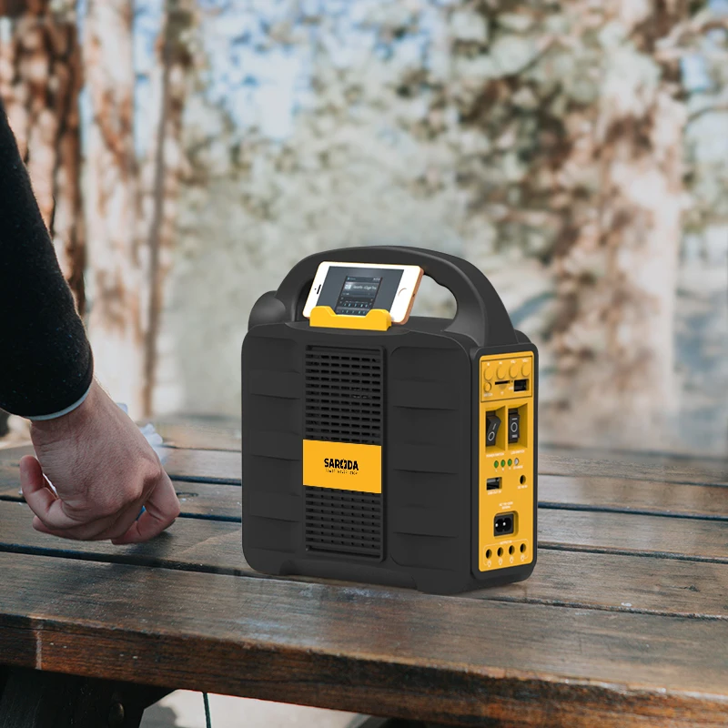 Solar Mini Rechargeable Led Lighting Powered Kits Portable Power bank Panel Home Radio System Multifunctional Power Kit