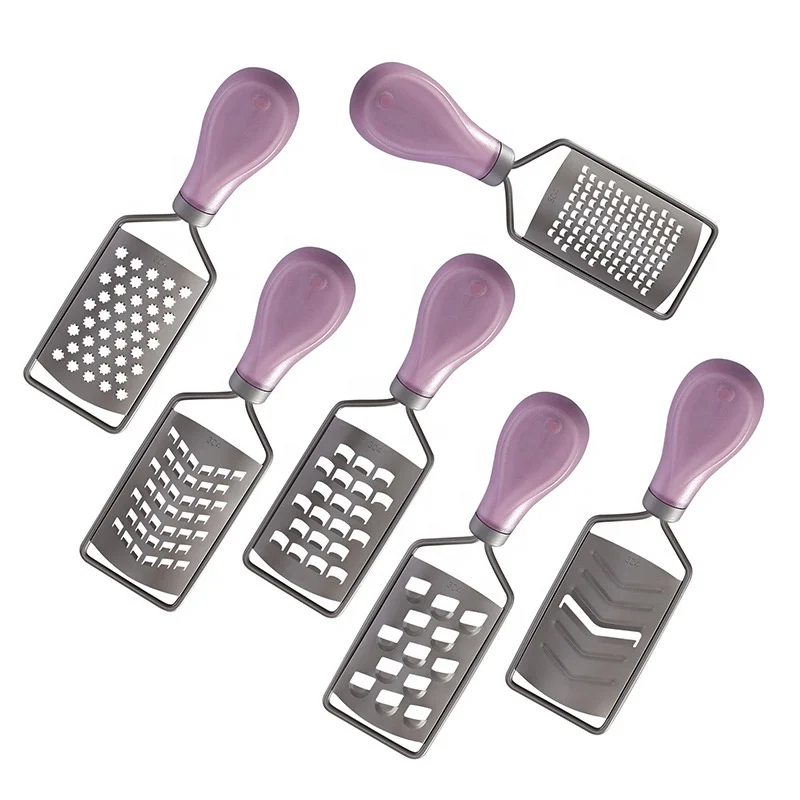 304 stainless steel Titanium plated Cheese Grater Chocolate Lemon Grater Mini multi-functional Potato grater