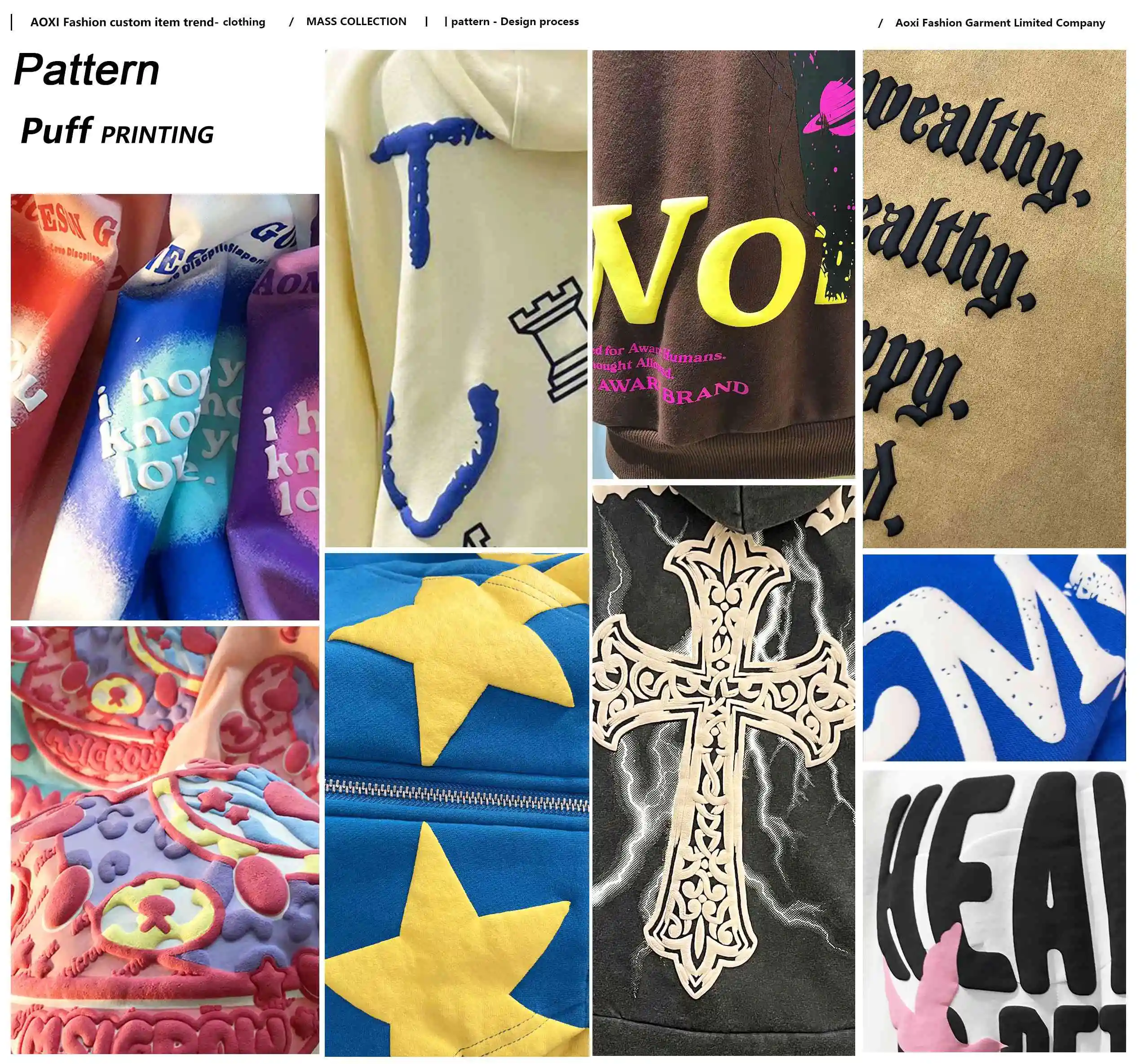 Wholesale custom puff printed drawstring fleece cropped hoodie set pour femmes hoodie oversized hoods and sweatshirts for women