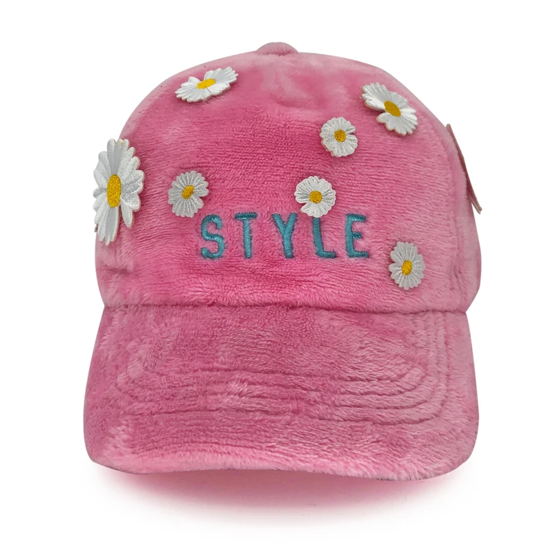 Летняя дышащая Милая хлопковая шляпа для девочек на заказ, детская бейсбольная шляпа с бантом
