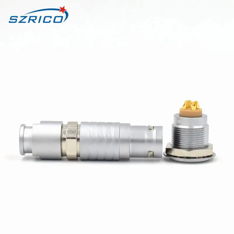 RC-EGG 3B 2pin гнездо адаптера металлический кабель Разъем push pull самоблокирующимся