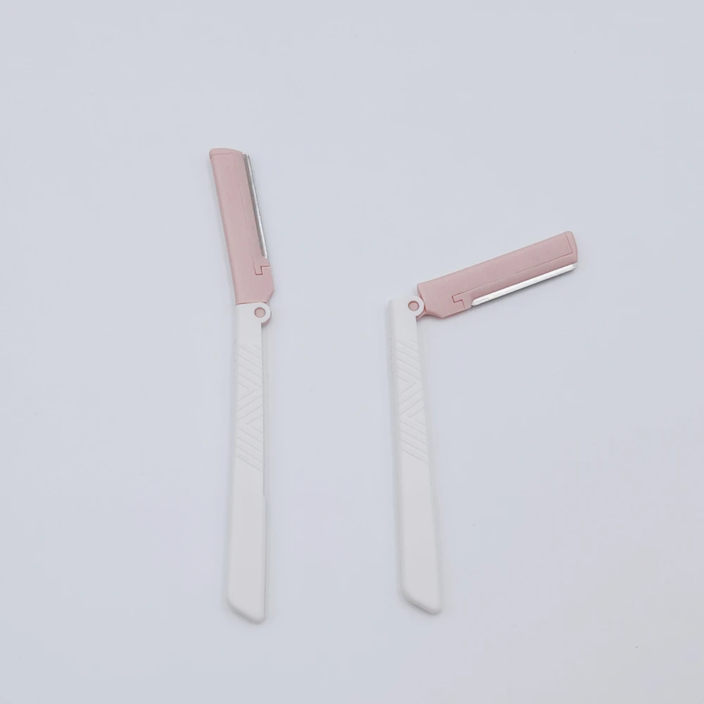 Customizable logo and color Ladies Foldable Facial Razors Eyebrow Shave Hair Simple Eyebrow Trimmer