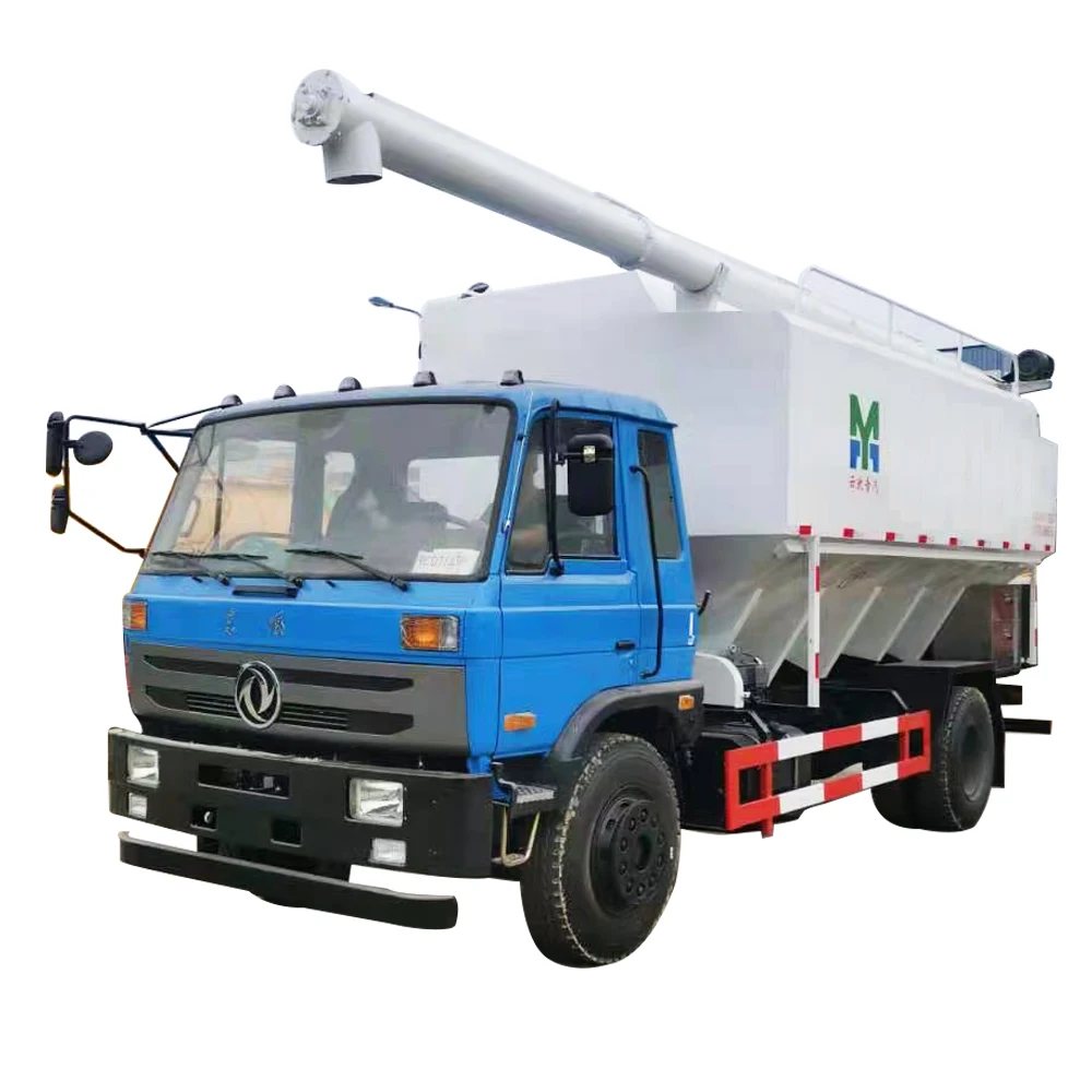 CLW GROUP Bulk Feed Truck Factory Sale Guaranteed 100% Dongfeng 4X2 20CBM 12T Bulk Grain Dispenser/Bulk Feed Dispenser
