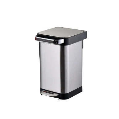 30/40/50L commercial waste bins large metal waste bin waste bin medical luxury trash can