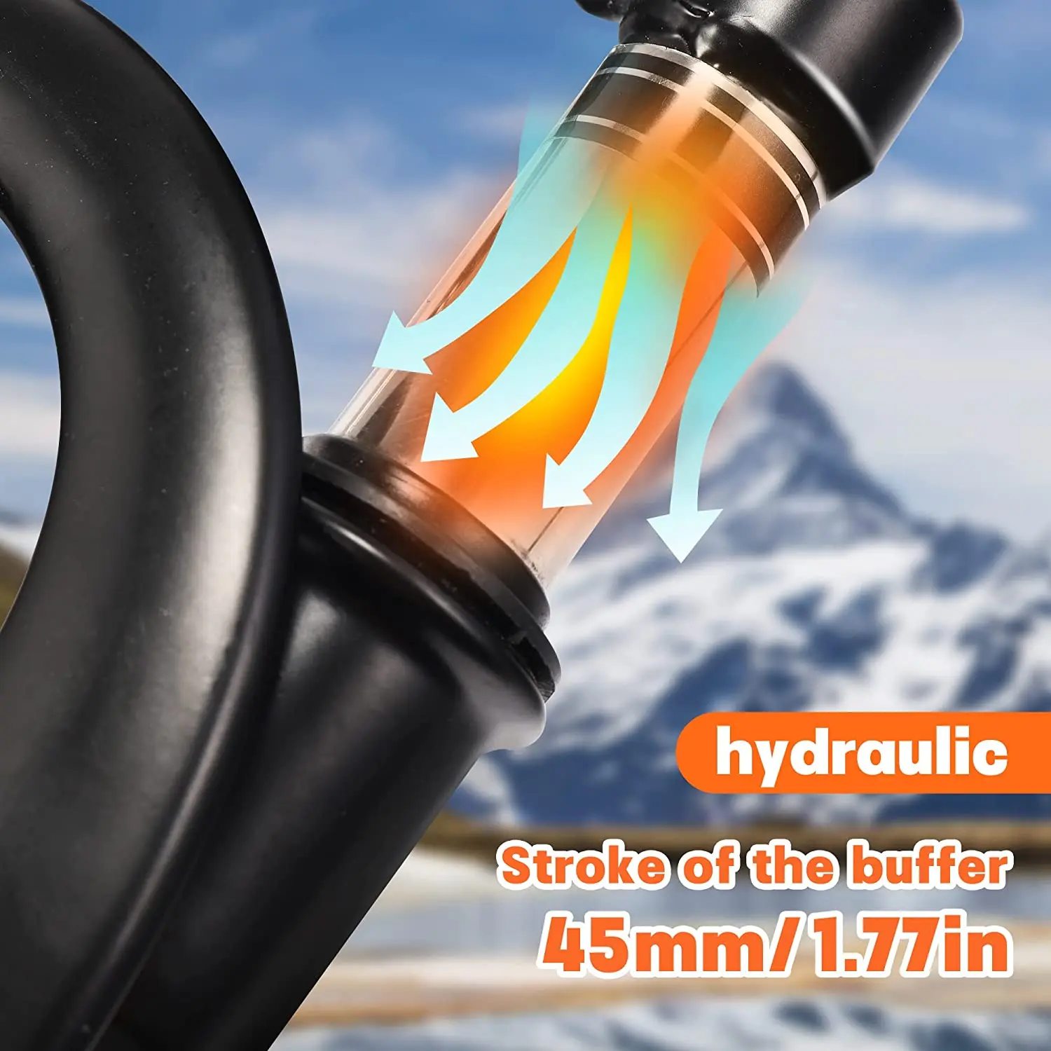 BLJ FF03301 mtb fork fit for mountain bike fat tire electric bike fork mini bike forks