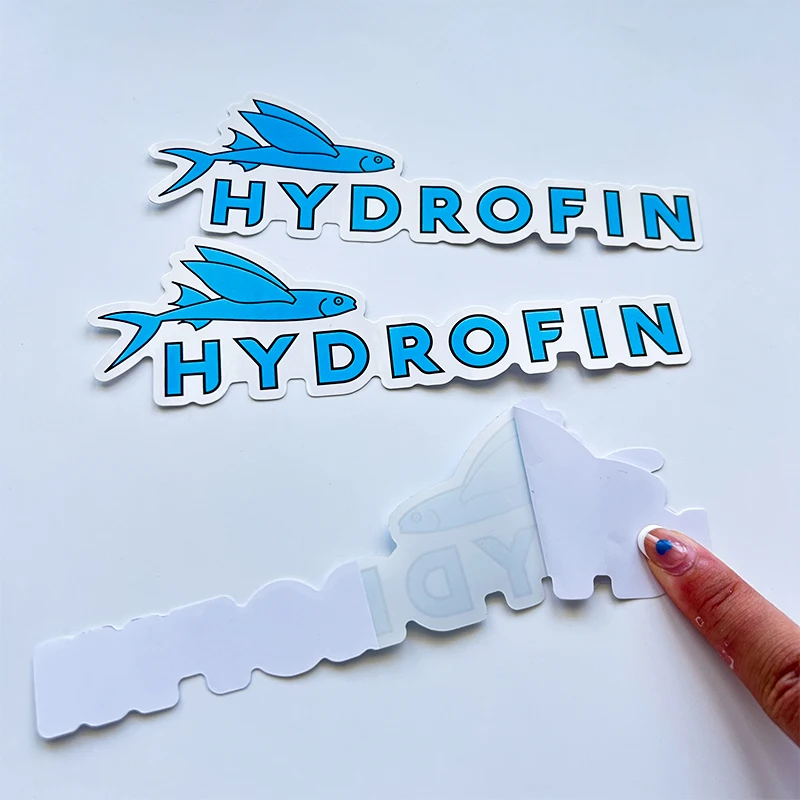 High Quality Waterproof Durable Vinyl Die Cut Sticker Double Side Printed UV Resist Custom Image Letters Stickers For Business