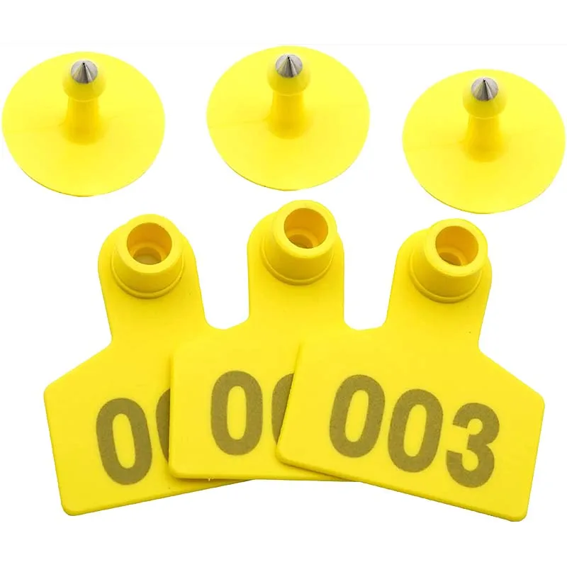 Animal Ear Tag Cow Earring Pig Livestock Uhf Goat Eartag Animal Cattle Ear Tag for Sheep
