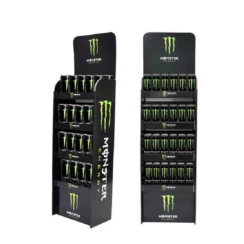 Распродажа, витрина для напитков из гофрированного картона