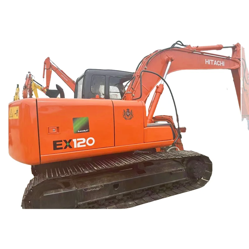 Высокое качество Hitachi EX120 б/у Экскаватор строительная техника EX120-5 12 тонн Гусеничные экскаваторы хорошо продаются