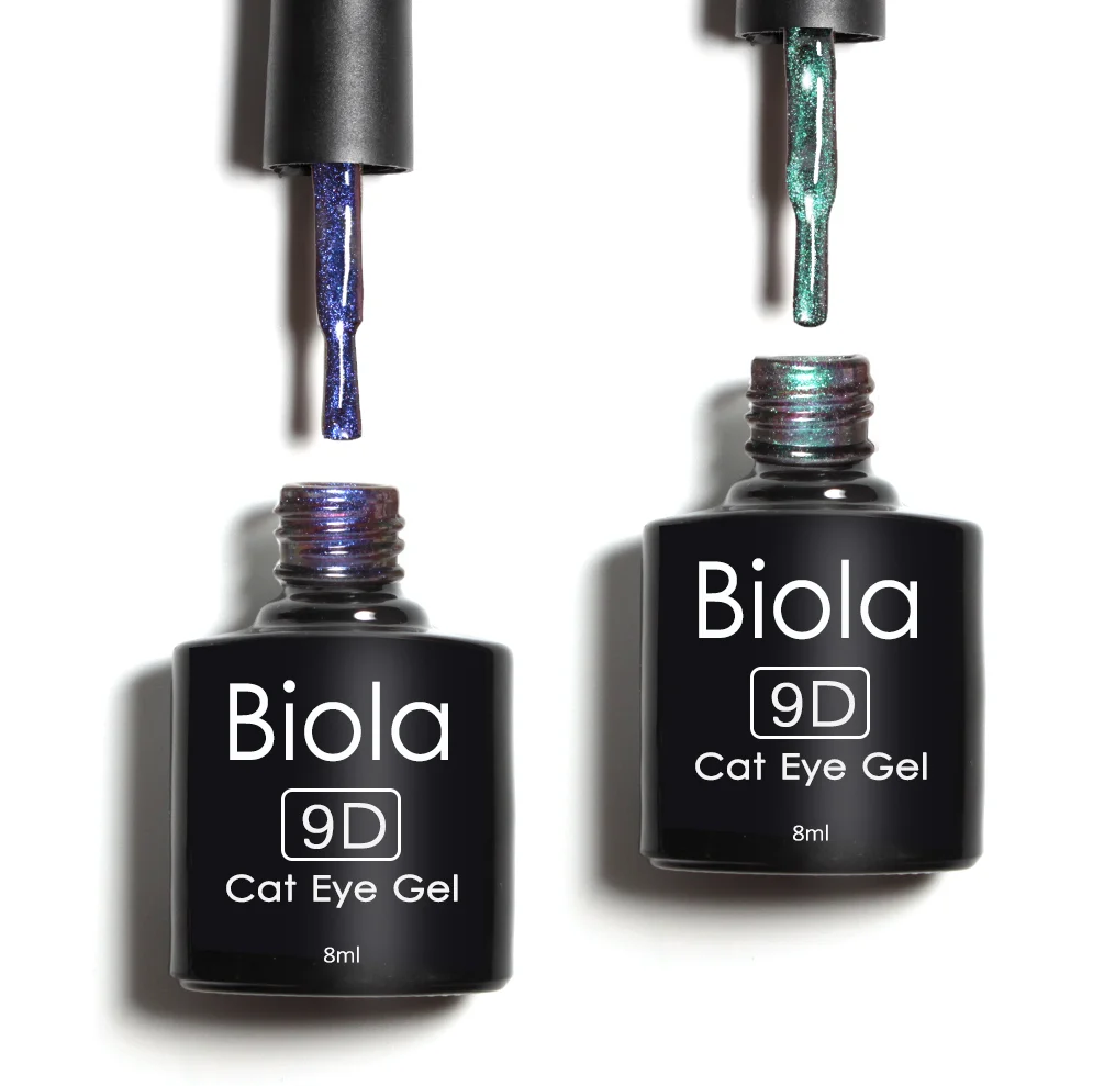 Cruelty-Free 9D 8ml Cat Eye UV Gel Crystal Magnetic Snowlight Gel Nail Polish for Nail Art Design