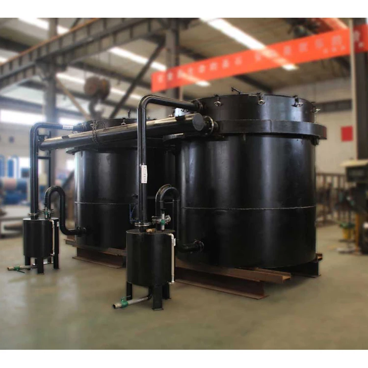 Новый тип энергосберегающей печи горизонтальной карбонизации бревен