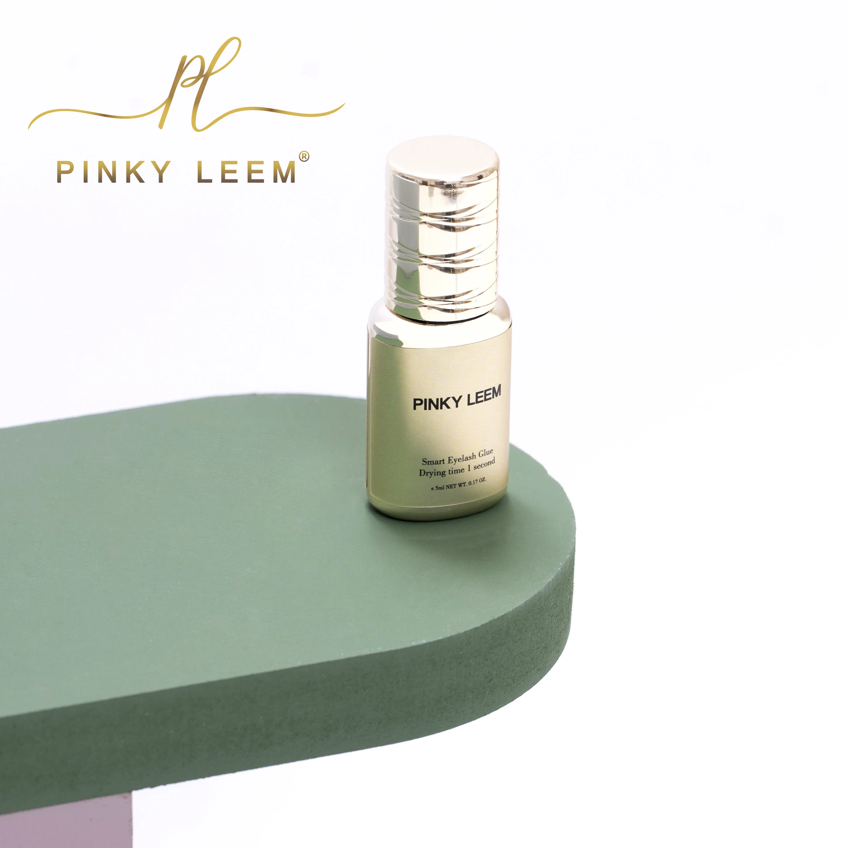 Pinky Leem Custom Wholesale Tacky Eyelash glue Eyelash Extensions japan made fast dry lash sensitive eyelash glue