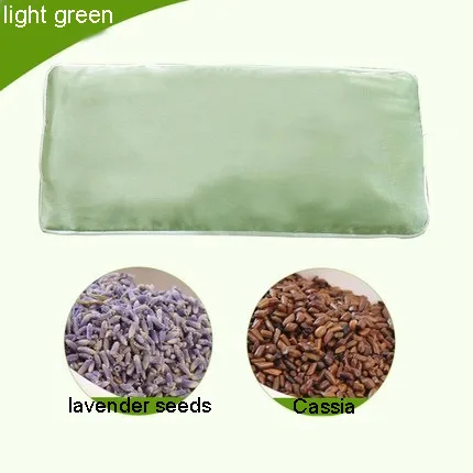 Custom Logo Over Silk Eye Weighted Pillow Aromatherapy microwave Washable Yoga Lavender Weighted Eye Pillow