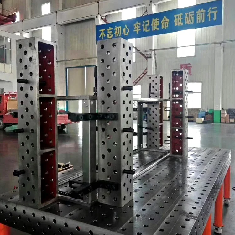 CE certification other welding platform D28  steel 3d adjustable welding table with Fixtures Jigs