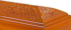 TD--A48 Factory price  wooden coffin with interior best choice high quality coffin
