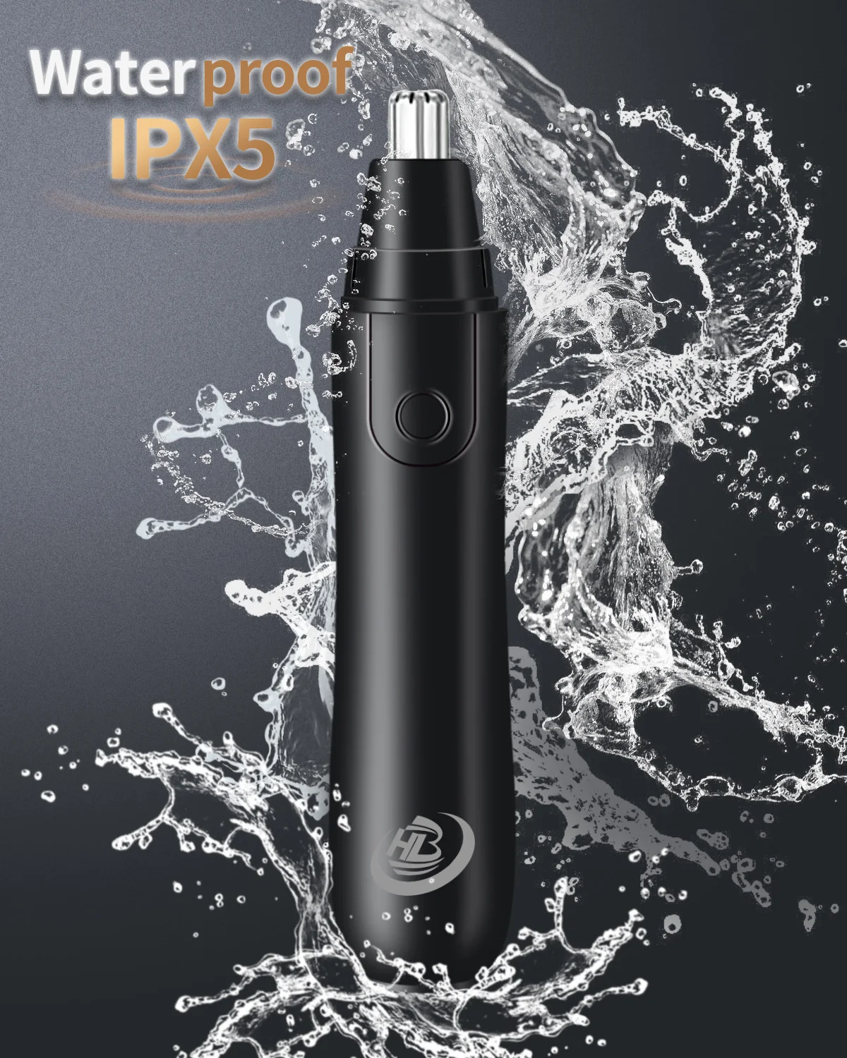 Fasting shipping amazon rechargeable nose hair trimmer electric removal clip nose hair trimmer men ear nose hair trimmer